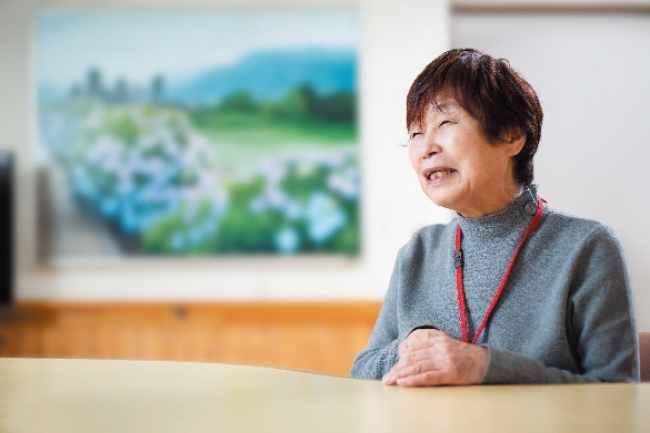 佐藤恵美子さん（73）